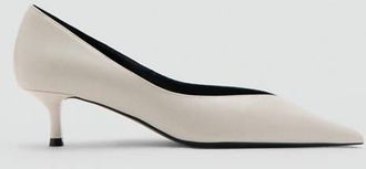 Mango Scarpe tacco kitten punta grezzo - Donna - 35 - MANGO