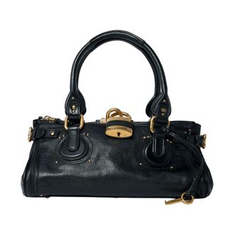 Chlo&eacute; Paddington Handbag - female - Chlo&eacute; - Handbags - Black - ONE SIZE - Bags