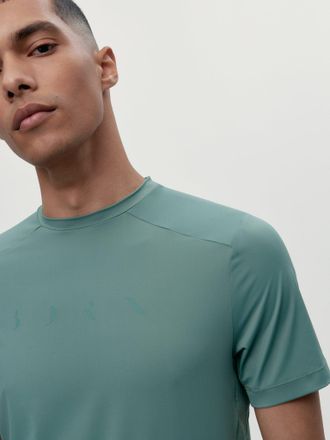 Born Living Yoga T-Shirt Volta Asparagus