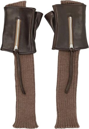 Our Legacy Polsverwarmer - Dames - Accessoires - Bruin - Maat: S Wol