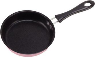 OEM Mini Sart&eacute;n Wisecoco - Redonda De Acero Inoxidable Antiadherente De 12 Cm Para Huevos Y Desayunos - Apta Para Inducci&oacute;n Y Gas (rosa)