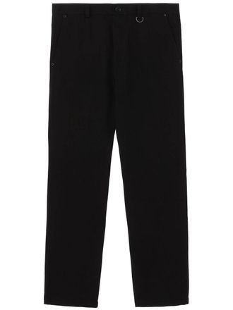 Burberry Pantaloni sartoriali dritti - Nero