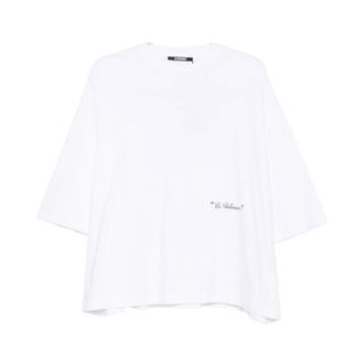 Jacquemus Le Palmier T-Shirt - female - Jacquemus - T-Shirts - White - XS - Tops