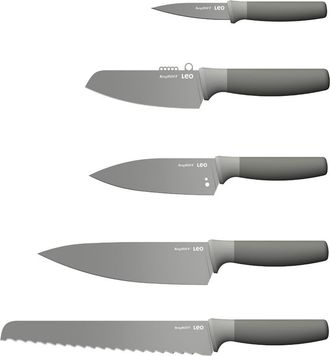 Berghoff Leo Balance 6-Piece Knife Block in Green at Nordstrom Rack