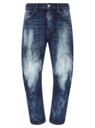 Dsquared2 Blue Mid Rise Jeans