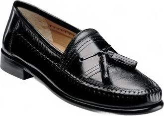 Florsheim Mens Swivel Tassel Shoes In Black