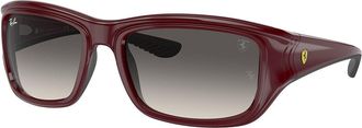 Ray-Ban RB4405M F68111 Mens Sunglasses Red Size 59