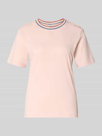 Jake*s Casual T-Shirt aus reiner Baumwolle in Hellrosa, Gr&ouml;&szlig;e XXL