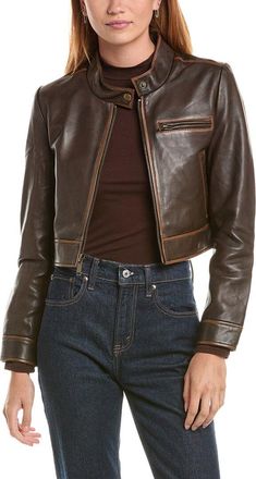 Walter Baker Krista Leather Jacket