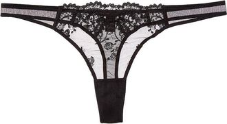 Kiki De Montparnasse Kiki de Montparnasse Juliette Silk-Trim Thong