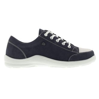 Finn Comfort Soho Nubuck Womens Lace Up Shoes - Blue - Size:UK 5.5