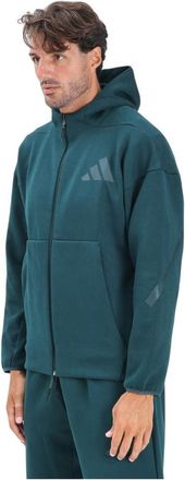 adidas Hombre, Sudaderas, Azul, Talla: L