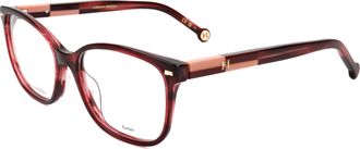 Carolina Herrera Womens 54 mm Red Opticals