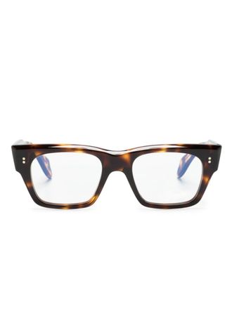 Cutler and Gross Occhiali squadrati - Marrone