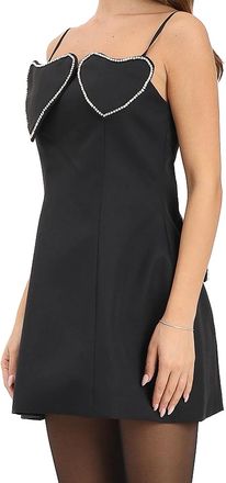 TPN Short Flared Bustier Dress With Rhinestone Embellishments
