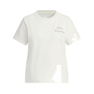 adidas (WMNS) adidas Verbiage Short Sleeve T-Shirt Asia Sizing Whtite JN7777