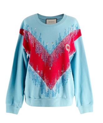 Gucci X Sega Embellished Sweatshirt Size S