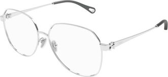 Chlo&eacute; Mode Bril in Zwart - Dames - Brillen - Grijs - 58 MM - Accessoires