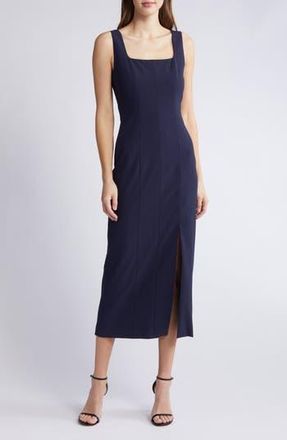 BOSS Dineza Midi Sheath Dress in Dk Bu at Nordstrom Rack, Size 10