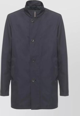 Herno single-breasted raincoat
