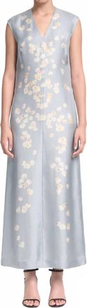 Altuzarra Cherie Maxi Dress In Storm Petals