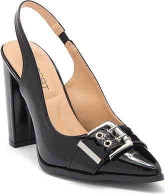 Wild Diva Amore Slingback Pump in Black at Nordstrom Rack, Size 10