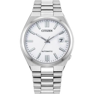 Citizen TSUYOSA Automatic Bracelet Watch, 40mm in Silver-Tone White at Nordstrom