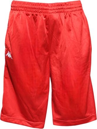 Kappa Sportieve Treadwell Bermuda Shorts - Heren - Korte Broeken - Rood - XL - Polyester - Korte Broeken