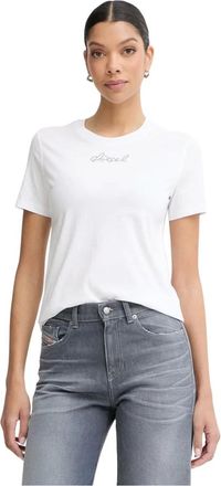 Diesel Dames, Tops, Wit, Maat: XS Katoen