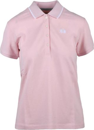 La Martina Tops, Dames, Roze, S, Katoen, Polo Shirt