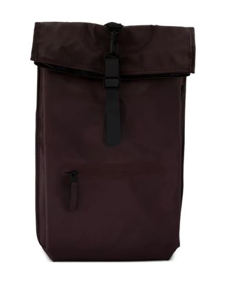 Rains rolltop rucksack backpack - Red