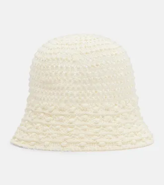 Eres Carats crochet bucket hat