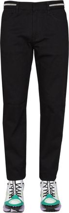Givenchy Slim Fit Jeans With Metallic Details-Uomo
