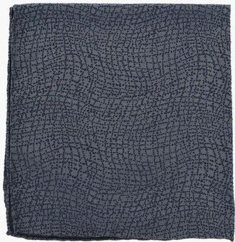 Corneliani Patterned Silk Pocket Square size Unica