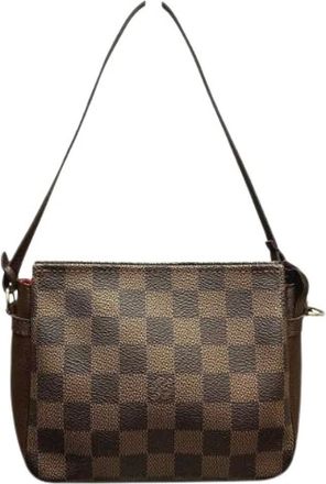 Louis Vuitton Pre-owned Shoulder Bags, female, Brown, Size: ONE SIZE Pre-owned Canvas Shoulder Bag