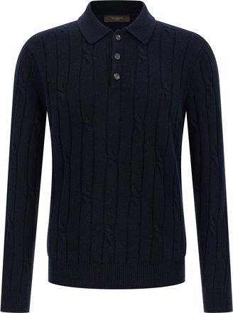 Zanone Cashmere Polo Shirt