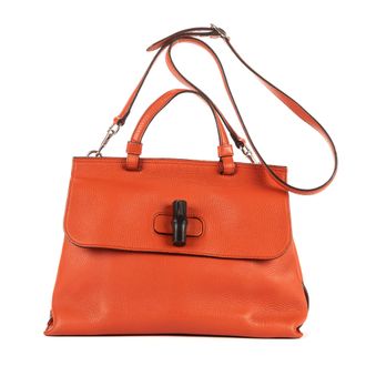 Gucci Bamboo Daily Top Handle Handtas