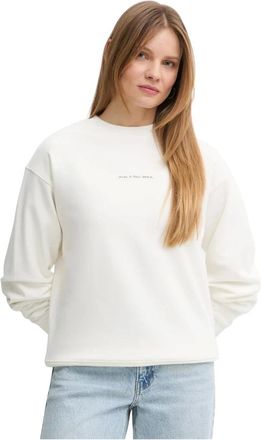 Marc O'Polo Dames, Sweatshirts & Hoodies, Beige, Maat: XS