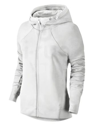 Nike zip-fastening hoodie jacket - women - Fabric - S - Grey