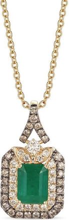 Le Vian Ladies Emerald Necklaces set in 14K Honey Gold