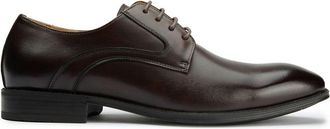Sole Mens Ldn Jareth Derby Shoes - Brown Leather - Size UK 12