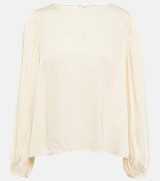 Velvet Leila satin top