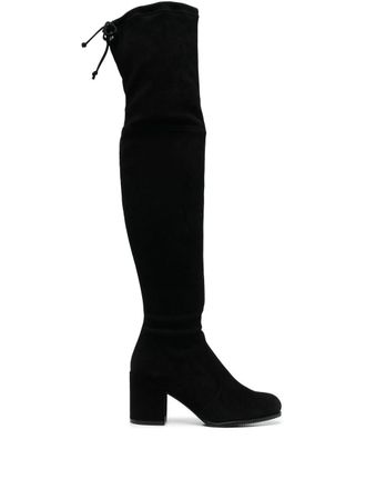 Stuart Weitzman Tieland 85mm thigh-high boots - Black
