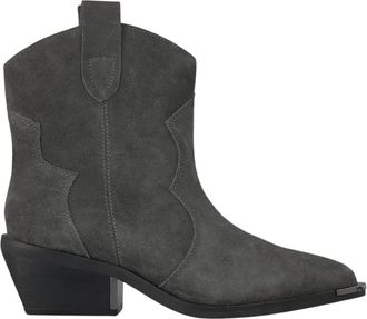 Alma En Pena Cowboy platte laars - Dames - Cowboylaarzen - Grijs - 36 EU - Schoenen