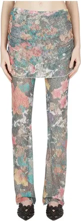 Rave Review Donna, Pantaloni, Multicolore, L, new
