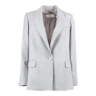 PESERICO Peserico, Blazers, female, White, Size: L Giacca
