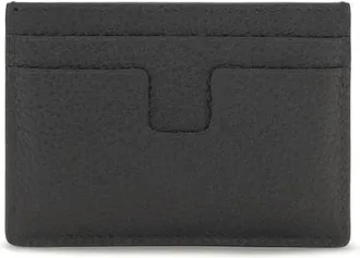 Tom Ford Mens Black Calf Leather Bos Taurus Wallet