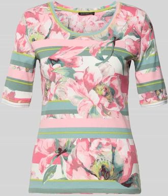 Betty Barclay T-Shirt mit floralem Allover-Print in Rose, Gr&ouml;&szlig;e 36