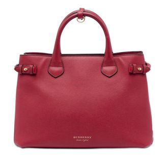 Burberry Pre-owned Burberry Medium Leather and House Check Banner Satchel Ladies OGZ8ZCL3MH6J6NGI
