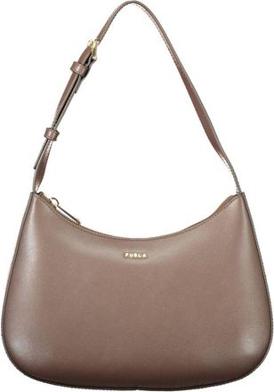 Furla Brown Leather Womens Womens Bag